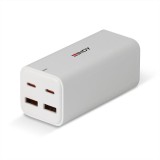 Incarcator Lindy USB Type-A C, intrare EC-C7 Female , iesire 2 x USB Type C (Female), 2 x USB Type A (Female)putere iesire 100-240V 50 60Hz 1.5A 100w