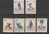 ROMANIA 1966 LP 627 CAMPIONATUL MONDIAL DE FOTBAL ANGLIA SERIE MNH