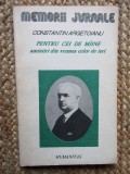 Pentru cei de maine vol. al III-lea,partea a V-a - Constantin Argetoianu