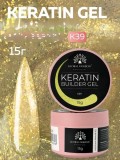 Gel pentru modelarea unghiilor 15 g, Keratin Builder Gel, K39