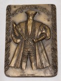 ALFONSO D&#039;ALBUQUERQUE 1509-1515 Guvernator India, medalie SUPERBA numerotata