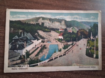 Olanesti - Stabilimentul băilor. foto