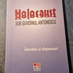 Holocaust sub regimul Antonescu Liviu Beris cu autograf