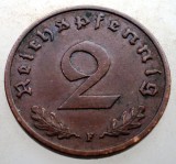 2.863 GERMANIA 2 REICHSPFENNIG 1938 F, Europa, Bronz