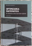 Optimizarea matematica: in cautarea celei mai bune optiuni - Lucas Lacasa