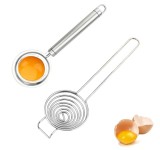 Cumpara ieftin Separator de oua 2 buc, separator de galbenus si albus de ou, sita de oua