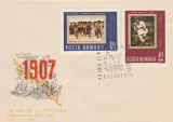 1967 Romania - FDC 60 ani de la Rascoala taranilor din 1907, LP 648, Romania de la 1950, Istorie