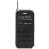 Radio portabil Akai APR-350, AM/FM, Negru