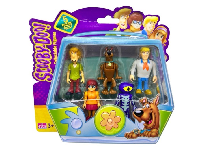 Set 5 Figurine Scooby Doo7cm