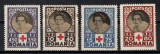 Romania 1945, LP.165 - Crucea Rosie, urme sarniera, MH, Nestampilat