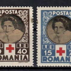 Romania 1945, LP.165 - Crucea Rosie, urme sarniera, MH