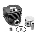 Kit Cilindru Drujba 52mm Compatibil Husqvarna 372XP Oem Piston Segmeti Bolt Sigurante