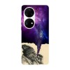 Husa compatibila cu Huawei Nova Y70 model Ganja sky, Silicon, TPU, Viceversa, Transparent, Carcasa