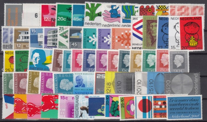 C5658 - Olanda - lot timbre nestampilate MNH