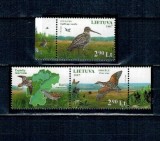 Lituania 2007 - Păsări, fauna, serie neuzata
