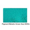 Pigment Metalic Green Sea 200Gr., ABW Royal