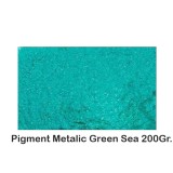Cumpara ieftin Pigment Metalic Green Sea 200Gr.
