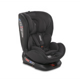 Scaun auto Nebula isofix 0-36 kg rotativ 360 grade black leather, Lorelli