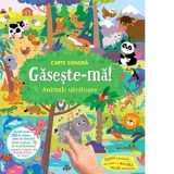 Carte sonora Gaseste-ma! Animale uimitoare