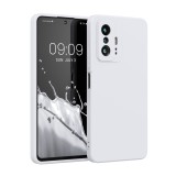 Husa Kwmobile pentru Xiaomi 11T/11T Pro, Silicon, Alb, 56573.02, Carcasa