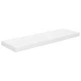 Cumpara ieftin Raft de perete suspendat, alb extralucios, 80x23,5x3,8 cm, MDF