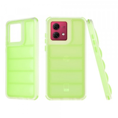 Husa pentru Motorola Moto G84, Techsuit, Wave Shield, Verde foto