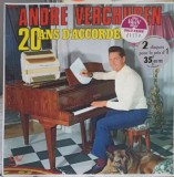 Disc vinil, LP. 20 ANS D&#039;ACCORDEON. SET 2 DISCURI VINIL-ANDRE VERCHUREN-252031