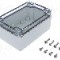Carcasa policarbonat, 80mmx120mmx55mm, IP66, IP67, FIBOX - PCT 081206