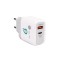 ALIMENTATOR retea SPACER Quick Charge 20W, USB Type-C PD+ USB Quick Charge, &quot;SPAR-DUOQ-01&quot; (timbru verde 0.18 lei)