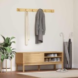 vidaXL Bancă de hol Maroniu cerat 115 x 40 x 45 cm Lemn de pin masiv 42011243