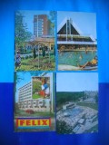 HOPCT LOT 2629 BAILE FELIX -ORADEA -JUD BIHOR-4 CARTI POSTALE-CIRCULATE