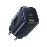 Incarcator Retea Baseus PicoGo AE11, 67W, 1 x USB-A - 2 x USB-C, Negru E0121200