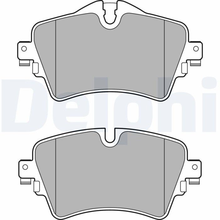 DELPHI LP2717 set placute frana,frana disc