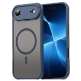 Husa iPhone 17 Air Asteroid GSM HaloFrost II MagSafe, bleumarin