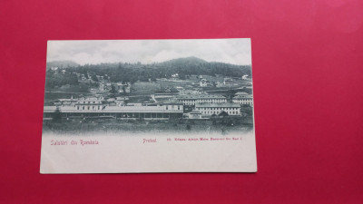 Brasov Predeal 1900 Vedere generala Gara Railway Station Bahnhof foto