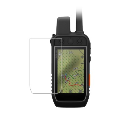 Set 2 Folii de protectie Kwmobile pentru Garmin Alpha 200/Alpha 200i/Alpha 300, Transparent, Sticla securizata, 61834.1 foto