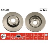 Set discuri frana fata TRW Subaru Brz 2012- Forester 1997-2012; Impreza 1992-2011 Impreza (Gj ) 2011- Legacy I 1989-2015 Legacy Outback (Bg) 1996-199
