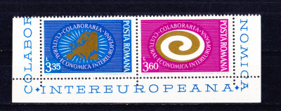 TSV$ - 1973 LP 822 COLABORAREA CULTURAL-ECONOMICA INTEREUROPEANA MNH/** LUX foto