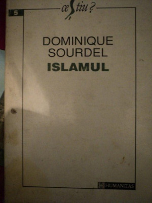 ISLAMUL- DOMINIQUE SOURDEL, BUC. 1993 , PREZINTA SUBLINIERI foto