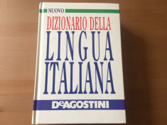 dizionario della lingua italiana nuovo de agostini 1997 dictionar limba italiana foto