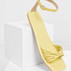 Answear Lab sandale Femei, culoarea galben