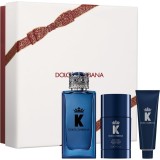 Dolce&amp;Gabbana K by Dolce&amp;Gabbana EDP Trio Gift Set set cadou pentru bărbați