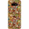 Husa silicon pentru Samsung Galaxy S10 Lite, Colorful Sticker Illustrations