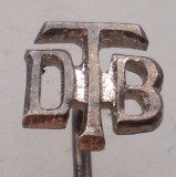 II.131 GERMANIA INSIGNA STICKPIN SPORT DTB DEUTSCHER TURNER BUND