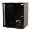 CABINET 19&Prime; SPACER 12U, fixare pe perete, Flatpack (dezasamblat), Black,