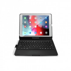 Husa Dux Ducis pentru Apple iPad 9.7 2018 / 2017 / Pro 9.7 / Air 2 / Air cu tastatura LED wireless bluetooth rotativa 360 cu functie auto sleep si sup foto