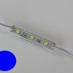 Modul 3 SMD 5050 24V lumina albastra ManiaCars