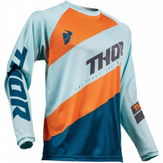 Tricou motocross copii Thor Sector Shear sky/slate marime XL Cod Produs: MX_NEW 29121673PE foto