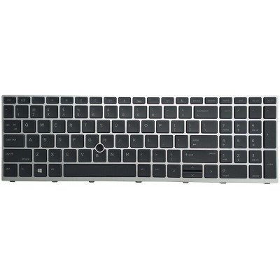 Tastatura Laptop, HP, ProBook 650 G5, 655 G5, L00741-001, L09595-001, 6037B0134101, iluminata, cu mouse pointer, us foto