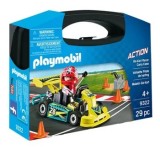 Cumpara ieftin Playmobil Action, Set portabil - masinuta de curse